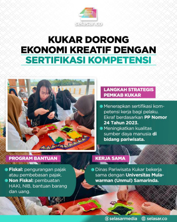 Kukar Perkuat Talenta Ekraf Lewat Sertifikasi Kompetensi