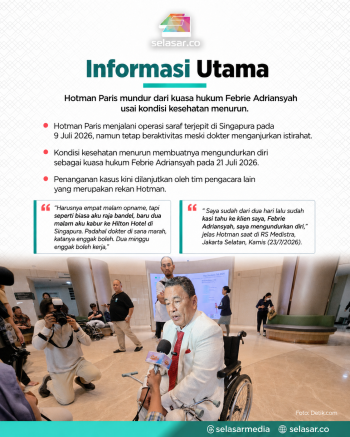 Hotman Mundur dari Pengacara Eks Jampidsus Febrie Adriansyah