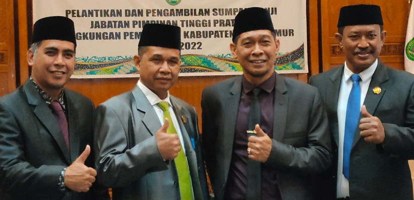 Yuliansyah resmi menjabat sebagai Sekretaris Dewan Perwakilan Rakyat Daerah (DPRD) Kutim.