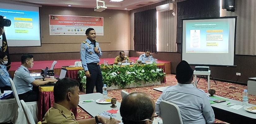 Rapat Koordinasi Pengawasan Orang Asing (TIM PORA) tingkat Kabupaten Kutai Timur (Kutim).