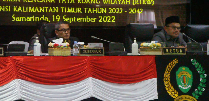 Rapat Paripurna ke-39 DPRD Provinsi Kalimantan Timur.