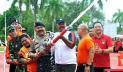 Bupati Kukar Buka Lomba Fire Fighter And Rescue Team Challenge 2022