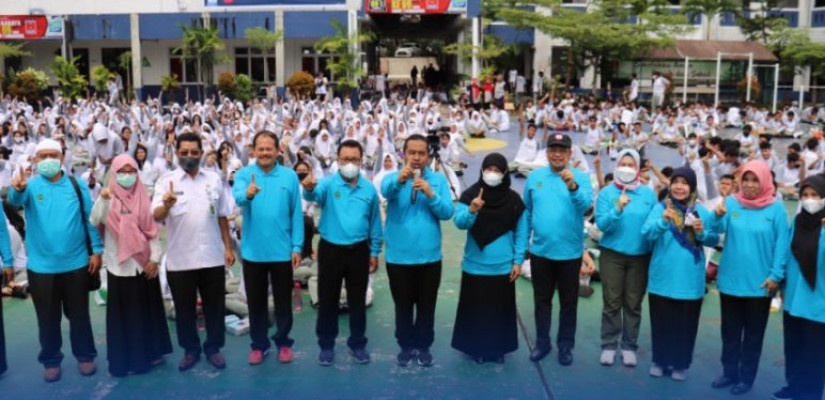 Sekolah Menengah Atas Negeri (SMAN) 1 Samarinda menjadi lokus Kegiatan Gerakan Nasional Aksi Bergizi tahun ini.