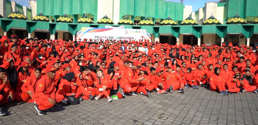 1.254 pengurus dan atlet Cabang Olahraga (Cabor) asal Kutai Kartanegara (Kukar) yang berlaga pada ajang Porprov ke-VII tahun 2022.