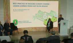 Bupati Kutim Sampaikan Best Pratice in Tackling Climate Change Saat Jadi Pembicara di COP27 Mesir