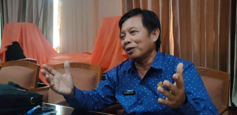 Kepala Dinas Tenaga Kerja dan Transmigras, Sudirman Latif.
