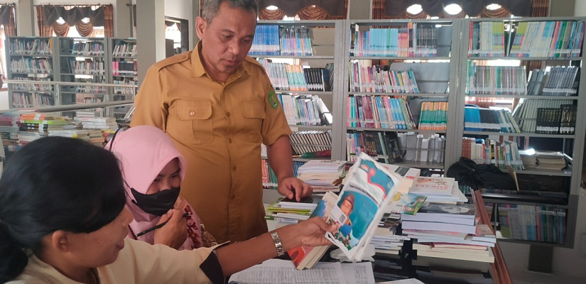 Kepala Bidang Pengembangan dan Pembinaan Perpustakaan Dispusip Kutim, H Akhmad Zais.