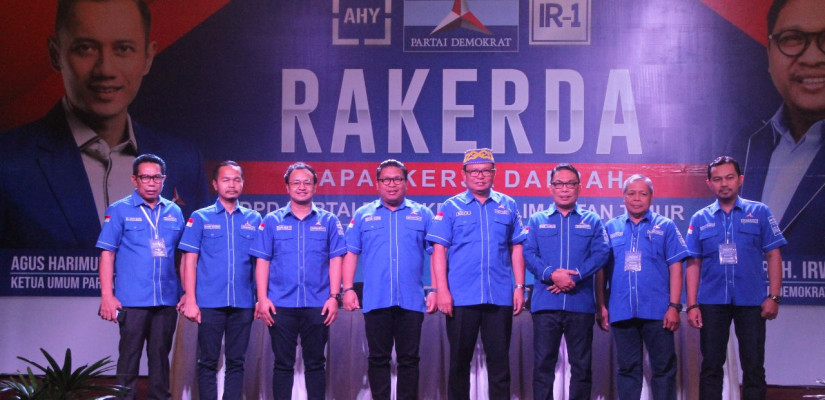 DPD Partai Demokrat Kalimantan Timur (Kaltim), menggelar Rapat Koordinasi Daerah (Rakorda) dan Rapat Kerja Daerah (Rakerda).
