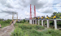 Irwan Resmikan Jembatan Gantung Desa Sidomulyo, 2 Lagi akan Dibangun