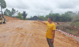 Warga Desa Rempanga Hentikan Aktivitas Tambang Ilegal Yang Beroperasi Didekat Pemukiman