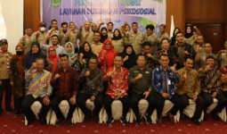 Dinas Sosial Provinsi Kalimantan Timur Meningkatkan Pemantapan Petugas Layanan Dukungan Psikososial