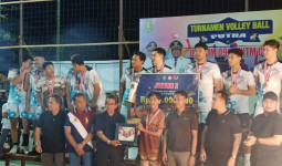 Final Turnamen Dandim Cup 2023, Tim Airis Bontang Keluar Sebagai Juara