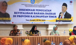 Kantor Bahasa Provinsi Kalimantan Timur Menggelar Kegiatan Diseminasi Penguatan Revitalisasi Bahasa Daerah