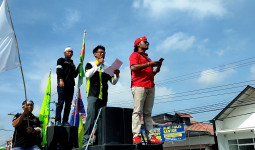 May Day, Buruh di Kutim Serukan Tak Pilih Parpol Pendukung Omnibus Law