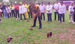 Wabup Kasmidi Bulang Buka Open Woodball 2023