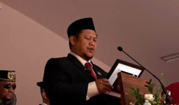 Ketua DPRD Kukar Bacakan Teks Proklamasi di Upacara HUT RI ke-78