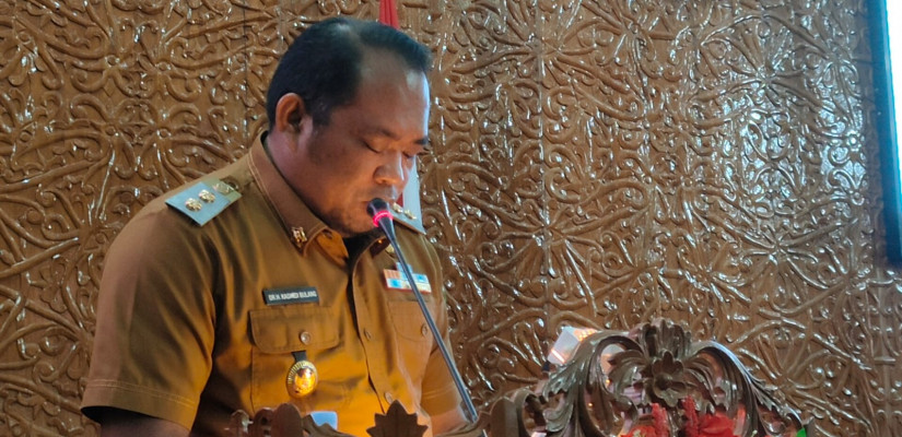 Wakil Bupati Kutim, Kasmidi Bulang.