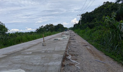 7,6 Kilometer Infrastruktur Jalan Penghubung Tiga Kecamatan Hulu Kukar Ditingkatkan