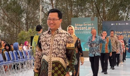 Fashion Show Wastra Lokal Kaltim Meriahkan Taman Bebaya Samarinda