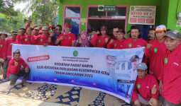 Pemerintah Kecamatan Tenggarong Apresiasi Program Padat Karya Produktif di Maluhu