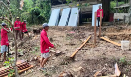 Program Padat Karya Produktif Distransnaker Kukar Sasar Kelurahan Maluhu