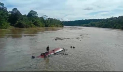 Speed Boat Terbalik di Mahulu, Dua Orang Hilang