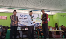 Hangatnya Halal Bihalal Bupati Kutim dengan Warga Desa Marah Haloq