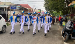 Peringati Hardiknas, Pemkab Kukar Gelar Lomba Gerak Jalan