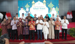 Silaturahmi Hangat Pemkab Kutim di Open House Pj Gubernur Kaltim