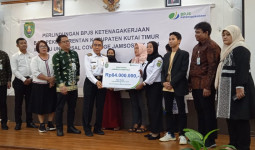 14.500 Pekerja Rentan di Kutim Resmi Dilindungi BPJS Ketenagakerjaan