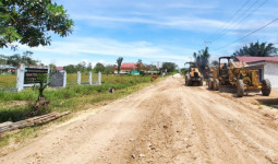 DPRD Sebut Pekerjaan Jalan Rantau Pulung - Sangatta Jalan Ditempat