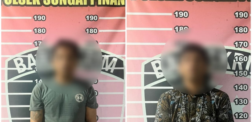 Dua Pencuri Besi Penutup Drainase di Samarinda Ditangkap Polisi, Satu Buron