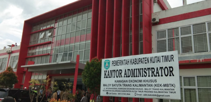 Kantor Administrator KEK Maloy Batuta Trans Kalimantan (KEK-MBTK). (IST)