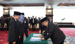 7 Pejabat Pemprov dan Rumah Sakit di Kaltim Dilantik Pj Gubernur