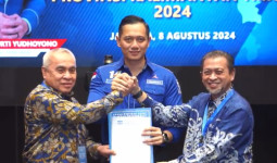 AHY Serahkan Rekom Demokrat untuk Isran-Hadi di Pilkada Kaltim 2024