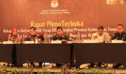 KPU Kaltim Gelar Rapat Pleno Terbuka Rekapitulasi DPT Pilkada 2024