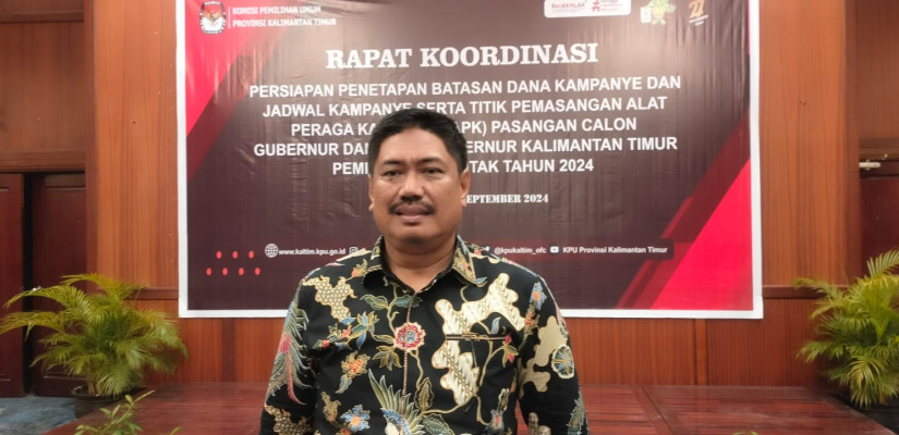 Komisioner Divisi Teknis Penyelenggaraan KPU Kaltim, Suardi. (Foto: Media Center KPU Kaltim)