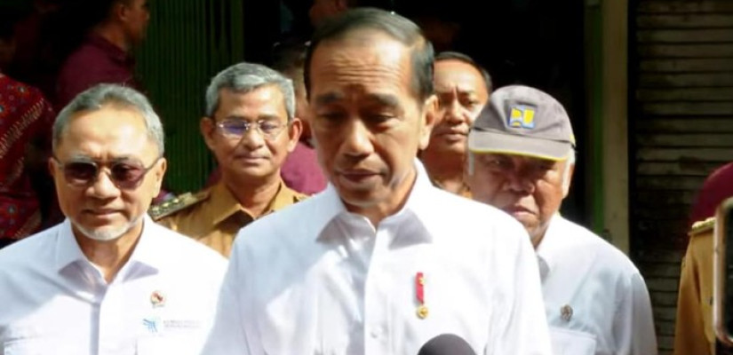 Presiden Jokowi di Deli Serdang (Foto: YouTube Setpres)