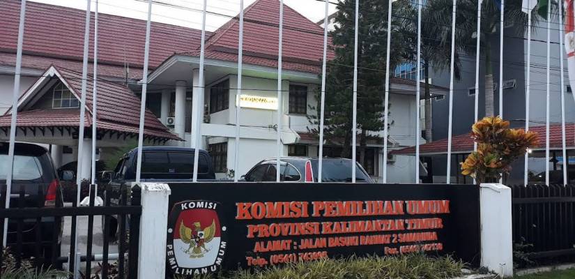 Kantor KPU Kaltim. (Istimewa)