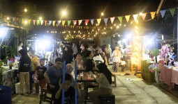 Festival Kampong Kuliner di Kelurahan Baru Tenggarong Ramai Dipadati Pengunjung