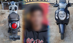 Pelaku Pencurian Motor Scoopy di Sungai Pinang Berhasil Diamankan Polisi