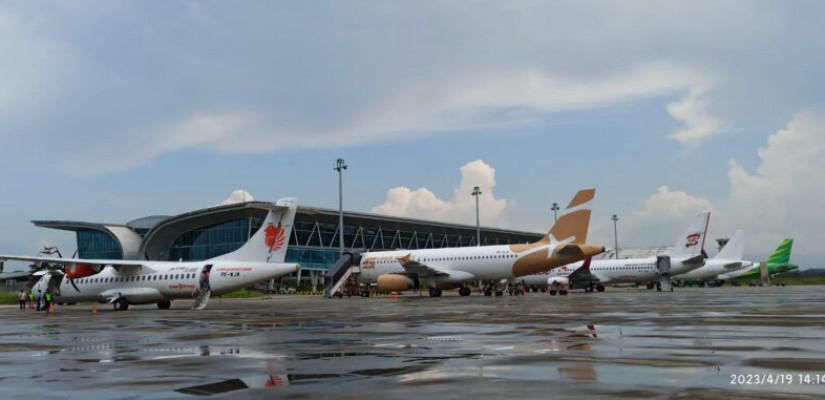 Bandara APT Pranoto Samarinda. (Ist)