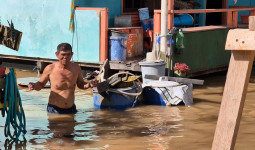 Sangatta Selatan Terendam Banjir, Waspada Buaya!