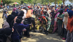 Operasi Pasar Murah di Tenggarong Sediakan 560 Tabung LPG 3 Kg