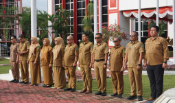 Pejabat di Lingkungan Sekretariat Daerah Kukar Tandatangani Perjanjian Kerja dan Pakta Integritas