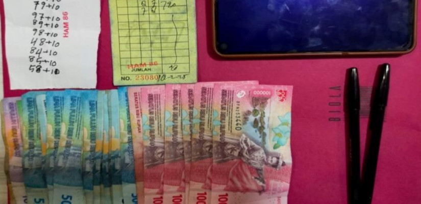 Pelaku Judi Online Jenis Togel Ditangkap di Samarinda, Mayoritas Buruh Pelabuhan