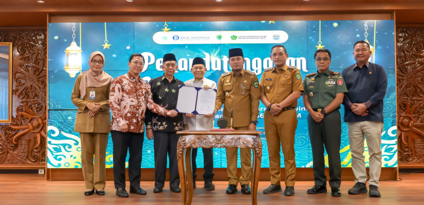 High Level meeting Tim Pengendalian Inflasi Daerah (TPID) pada hari Senin, 10 Maret 2025 di Kantor Gubernur Kalimantan Timur. (IST)