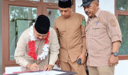 Bupati Edi Damansyah Resmikan Gedung Baru SMP SPT Separi