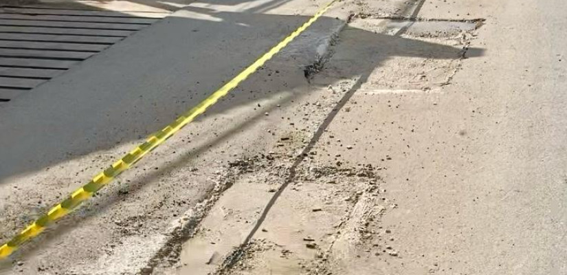 Jalan Kota Peradaban Bopeng-bopeng Tambal Sulam, Dikerjakan Buru-buru?