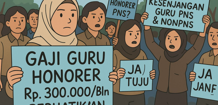 Insentif Guru Honorer Swasta di Kaltim Lambat Dibayar Hingga Banyak yang Terjerat Pinjol